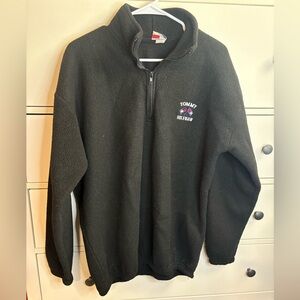 Tommy Hilfiger vintage 90s fleece quarter-zip pullover sweatshirt
